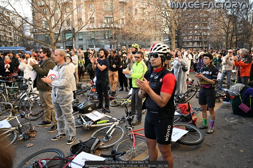 2023-02-04 Milano - Critical Mass 76
